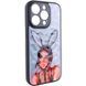 TPU+PC чохол Prisma Ladies для Apple iPhone 14 Pro (6.1") Rabbit 208-06031 фото 2