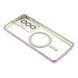 Чехол Wave TPU Metallic with Magsafe для Samsung Galaxy S21 Ultra (G998) Purple 555-00167 фото 3