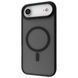 Чехол WAVE Matte Insane Case with Magnetic Ring для iPhone 17 Air Black 656-07914 фото 1