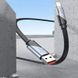 Кабель HOCO U119 USB to Type-C 5A, 1.2m, nylon, aluminum connectors, Black 6942007605007 фото 5