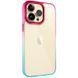 Чохол TPU+PC Fresh sip series для Apple iPhone 13 Pro Max (6.7") Бірюзовий / Рожевий 777-06705 фото 1