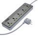 Сетевой удлинитель BOROFONE BAC4A Lord 5 position socket(1C3A)(EU) Black 656-03205 фото 4