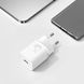 Мережевий зарядний пристрій Baseus Super Si Quick Charger 1C 25W EU Sets White 656-01314 фото 5
