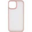 TPU+PC чехол Metal Buttons для Apple iPhone 15 (6.1") Розовый 777-08282 фото