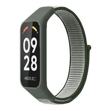 Ремешок для Xiaomi Mi Band 8 Active/Redmi Smart Band 2 Nylon Dark Olive 212-02570 фото
