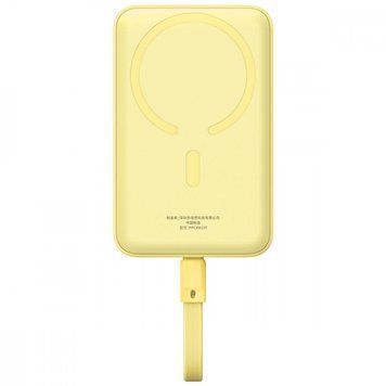 Power Bank Baseus Magnetic Mini 30W 10000mAh Yellow P1002210BY23-00 фото