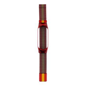 Ремешок для Xiaomi Mi Band 5/6 Milanese Loop Color Red Gold 212-02520 фото