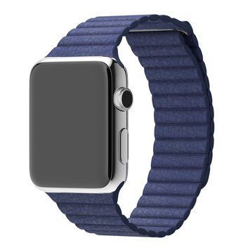 Кожаный ремешок Leather Loop для Apple Watch 42/44/45/49 мм Dark Slate Blue 212-00919 фото