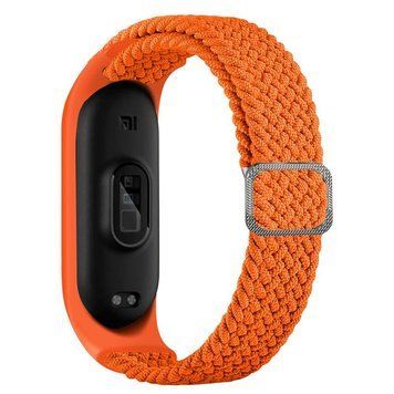 Ремінець для Xiaomi Mi Band 3/4/5/6/7 Elastic Adjustment Papaya 212-02470 фото