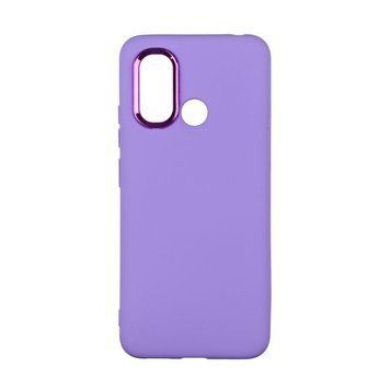Чохол Silicone Cover Metal frame для Xiaomi Redmi 12C Elegant purple 208-03537 фото