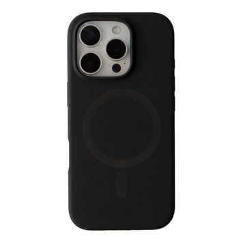 Чехол Glow Silicone Case with Magsafe для iPhone 16 Pro Black 214-03956 фото