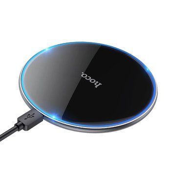 Бездротовий зарядний пристрій Hoco CW6 Pro Easy 15W Чорний 209-00212 фото