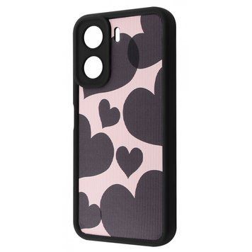 Чехол WAVE Artfull Case для Xiaomi Redmi 13C 4G/Poco C65 Black Hearts 777-02341 фото