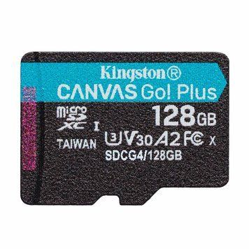 Карта памяти microSDXC (UHS-1 U3) Kingston Canvas Go! Plus 128Gb class 10 A2 V30 (R200MB/s) SDCG4/128GBSP фото