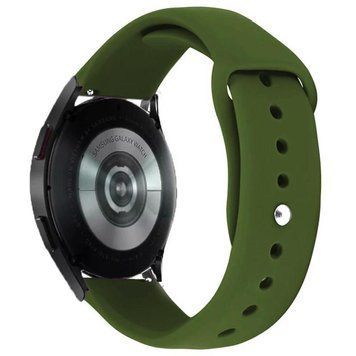 Силиконовый ремешок Sport для Smart Watch 22mm Dark Olive 212-01436 фото