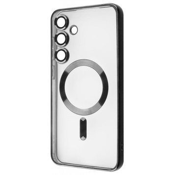 Чехол WAVE Metal Color Case with Magnetic Ring для Samsung Galaxy S25 FE Black 656-08015 фото