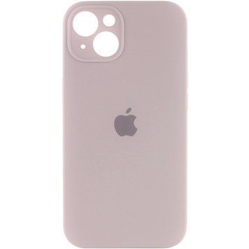 Силіконовый чохол з закритою камерою для iPhone 13 Pink-Sand 208-00730 фото