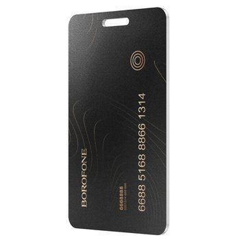 Трекер BOROFONE BC102 Search card type intelligent positioning anti-lost device Black 656-03270 фото