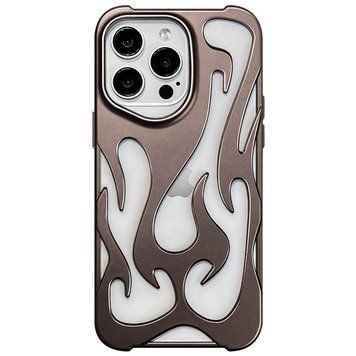 Чехол TPU WinFire для iPhone 16 Pro (6.3") Brown 555-00509 фото