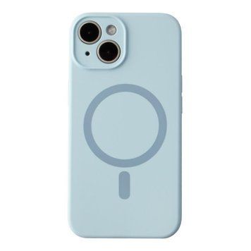 Чехол Glow Silicone Case Full Camera with Magsafe для iPhone 13 Blue 214-04006 фото