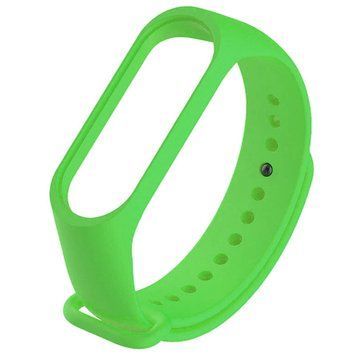 Силиконовый ремешок для Xiaomi Mi Band 3/4 Green 212-01182 фото