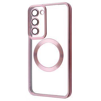 Чехол WAVE Metal Color Case with Magnetic Ring для Samsung Galaxy S23 Plus Rose gold 656-07965 фото
