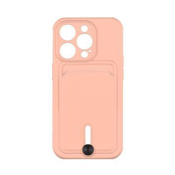 Чохол Colorfull Pocket Card з кишенею для карт для iPhone 13 Pro Pink Sand 208-01854 фото