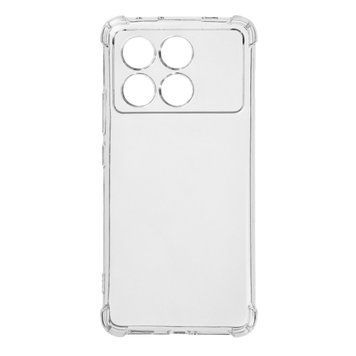 Прозрачный чехол TPU Virgin Hard для Poco X6 5G 555-04191 фото