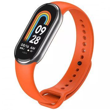 Силіконовий ремінець для Xiaomi Mi Band 8/9/10 Orange 212-01336 фото