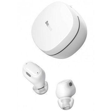 Беспроводные TWS наушники Baseus WM01 (NGWM01/NGTW24) White ILSO-00000063021-3 фото