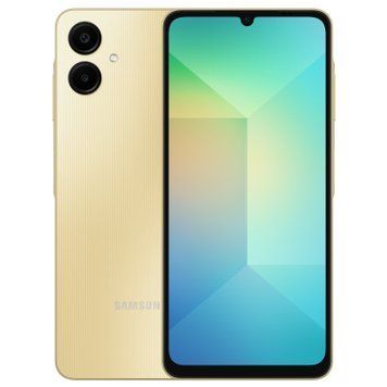 Мобильный телефон Samsung Galaxy A06 4/128Gb Gold (SM-A065FZDGSEK) SM-A065FZDGSEK фото