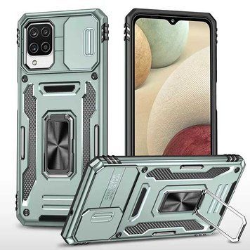 Ударостійкий чохол Camshield Army Ring для Samsung Galaxy M53 5G Light Green 777-05140 фото