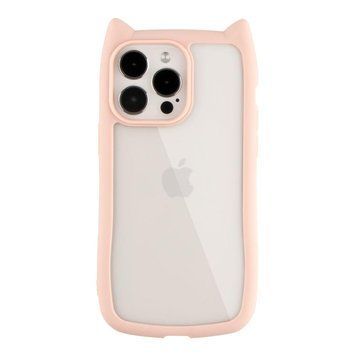 Чохол TPU+PC Cat Ears Case для iPhone 13 Pro Pink 757-01079 фото