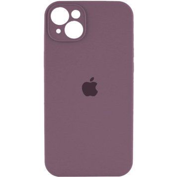 Силіконовий чохол з закритою камерою для iPhone 15 Taro Purple 666-01025 фото