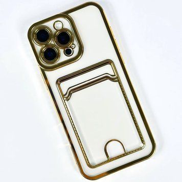 Чехол WAVE Pocket Case для iPhone Xr Gold 208-04081 фото