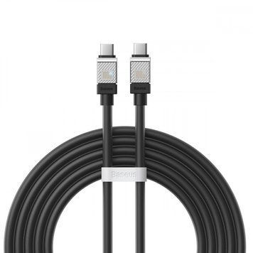 Кабель Baseus CoolPlay Series Fast Charging Type-C to Type-C 100W (2m) Orange CAKW000307 фото