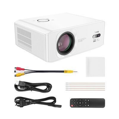 Проектор HOCO DT3 Smart electric focus projector(1080P Android version)(EU) White 656-01183 фото