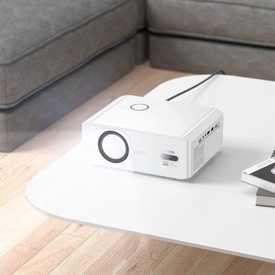 Проектор HOCO DT3 Smart electric focus projector(1080P Android version)(EU) White 656-01183 фото