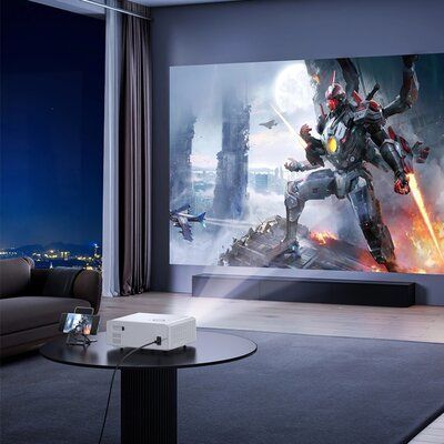 Проектор HOCO DT3 Smart electric focus projector(1080P Android version)(EU) White 656-01183 фото
