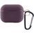 Силиконовый футляр с микрофиброй для наушников Airpods 4 Elderberry 203-00376 фото