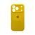 Силіконовий чохол з закритою камерою для iPhone 17 Pro Max Canary Yellow 666-04324 фото