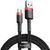 Кабель Baseus Cafule Cable USB For Type-C 2A 3m Red+Black CATKLF-U91 фото