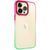 Чохол TPU+PC Fresh sip series для Apple iPhone 13 Pro Max (6.7") Салатовий / Рожевий 777-06706 фото
