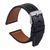 Ремінець Универс 20mm Leather strap with straight tip для Samsung/Amazfit/Huawei Black 212-02670 фото
