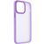 TPU+PC чехол Metal Buttons для Apple iPhone 13 Pro (6.1") Сиреневый 777-08332 фото