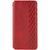 Кожаный чехол-книжка GETMAN Cubic для Xiaomi Redmi Note 14 5G Красный 555-01625 фото
