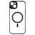 Чехол Baseus Frame Series Magnetic Case+Glass 0.22mm для iPhone 14 Plus Black 757-00220 фото