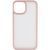 TPU+PC чехол Metal Buttons для Apple iPhone 15 (6.1") Розовый 777-08282 фото