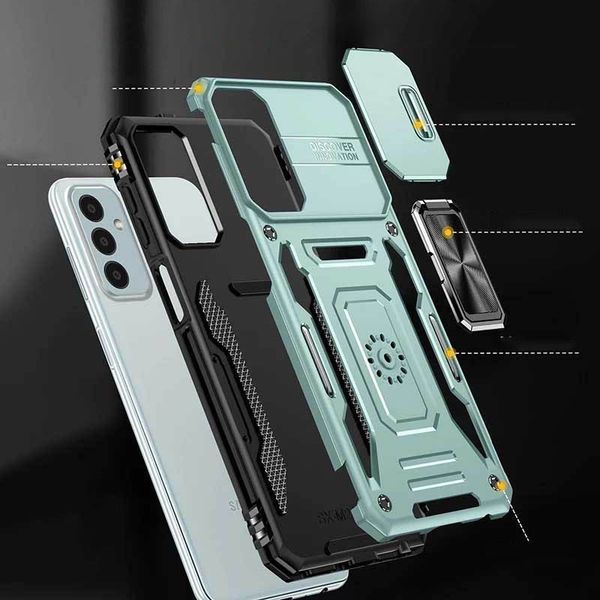 Ударопрочный чехол Camshield Army Ring для Samsung Galaxy A26 5G Light Green 777-04940 фото