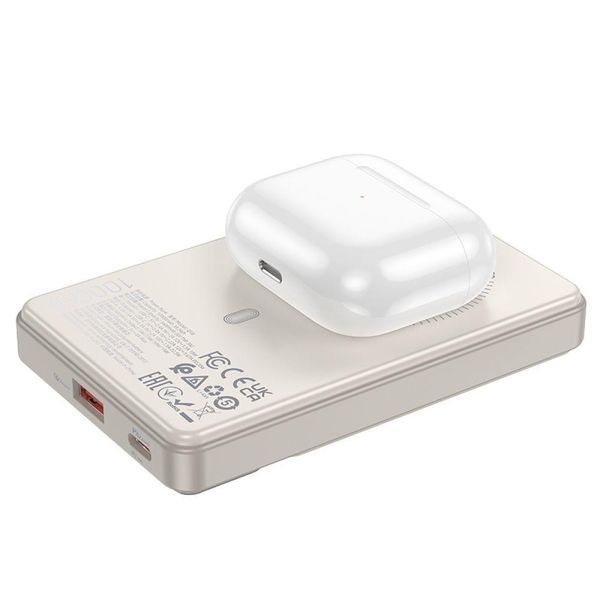 Power Bank Hoco Q18 Tourer 22.5W with magnetic 10000mAh Чорний 656-01459 фото